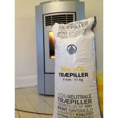 Vildbjerg HP minisol 6 mm træpiller 896kg
