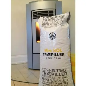 Vildbjerg HP minisol 6 mm træpiller 896kg