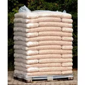 Norbio 6 mm træpiller 16 kg,  832 kg (Gratis levering)